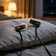 KBEAR Dumpling Plus Wired Sleep Earphones, 32Ω, 118dB, Ergonomic Fit, Ultrasonic Welding, Integrated