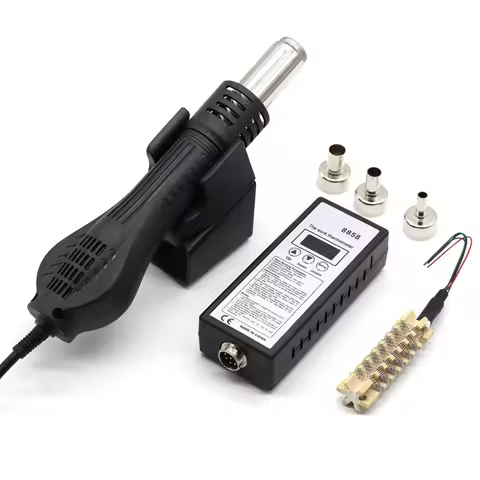 8858 Hot Air Gun Portable BGA Rework Solder Station Hot Air Blower Hair Dryer Soldering Hairdryer 85