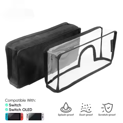 DATA FROG Dust Proof Mesh Dock Cover Anti Scratch Protective Sleeve Compatible With Switch Switch OL
