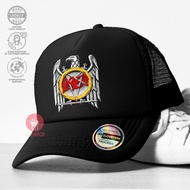 Slayer Hat / Trucker Hat / Mesh Hat /Trucker Hat /Trucker Cap Original Hat Men's Hat Baseball Hat Me