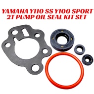 Yamaha Y100 SPORT Y100 Y110 SS Y110 2T Pump Oil Seal Kit 2T Pump Oil Seal Set Y100 Y110 2T Pump Oil 