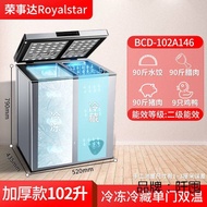 22Mini Fridge Household Small Two-Person Refrigerator Large Capacity Freeze Storage Mini Special Offer Cabinet Freezer C