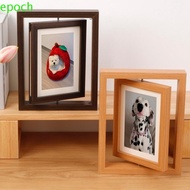 EPOCH Pet Memorial Frame, Wooden Double Sided Rotating Photo Frame, Commemorative Frame Detachable D