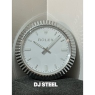 Ready Stock Rolex Wall Clock Datejust DJ Steel