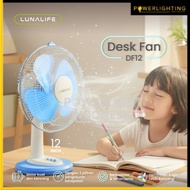 Lunalife 12-Inch 2-in-1 Desk Fan 12-Inch/ Desk Fan DF12