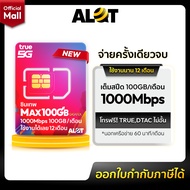 [ ตัวแทนทรู 💥 ส่งฟรี ] ซิมเทพ Max100GB ซิมทรู โทรฟรีทุกเครือข่าย TRUE DTAC AIS ซิมรายปี ซิมโทรฟรี 4G