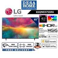 F.O.C SHIPPING &amp; GIFTS LG 65QNED75SRA 65 INCH 4K SMART QNED TV WITH AI THINQ