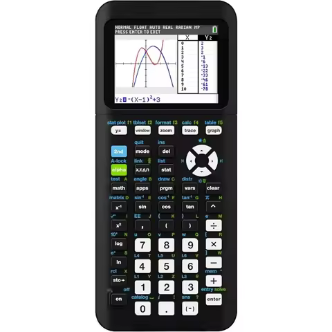 TI 84 Plus CE Graphing Calculator with High Resolution Color Screen