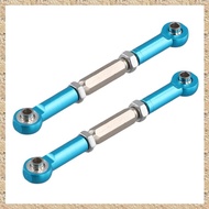 [r3jylk02.ph] 2Pcs Metal Adjustable Steering Linkage Servo Link Pull Rod for  Slash  5807 HQ727 1/10