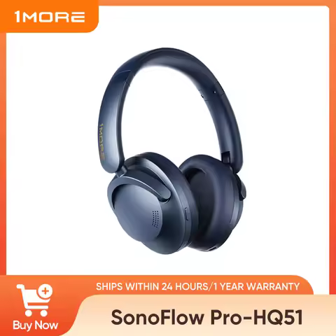 1MORE SonoFlow Pro Wireless Headphone 100H Playtime flash-sale Bluetooth Active Noise Cancelling Hi-