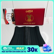 latex 25 xương cao 28 cm đai nịt bụng giảm mỡ latex