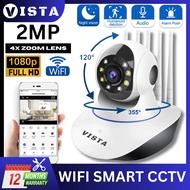 VISTA 2MP 1080P CCTV Wireless Camera CCTV Indoor WIFI Camera Security Camera IP Camera