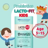 [LACTO FIT KIDS] Probiotics For Kids(age 3~15) 60pcs (2g x 60ea x 1box)