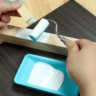 HUIJIANG Painting Decorating Kit, Mini Size Aluminum Handle Silicone Paint Roller, Brush Tool Set Ea