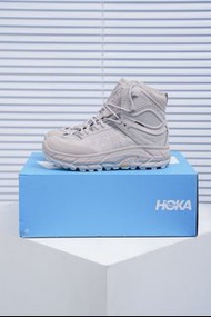 HOKA ONE ONE Tor Ultra HI 舒適休閑 減震防滑耐磨 高幫戶外功能鞋  灰色