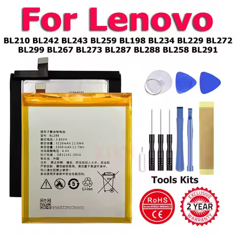 XDOU High Quality Battery For Lenovo Vibe X3 K5 A5 A8 K6 Z5 Z5s K8 K9 P70 A536 A6010 A859 Note Plus 
