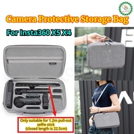 Storage Bag For Insta360 X5 X4 Protective Box Handbag with Shoulder Strap Camera Accessories