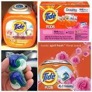 美國 Tide 最新4合1 TidePODS®️+ Downy(花香味)洗衣膠囊