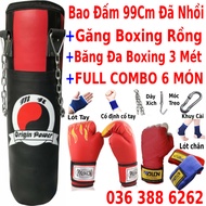 Bao cát đấm bốc boxing UFC-Aibeijiansport® - Tặng găng MMA FIGHTER - Thiết bị tập luyện boxing mma t