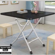 SG STOCK Simple Folding Table Home Multi Use Rectangular Square Portable Foldable Table (H0309)