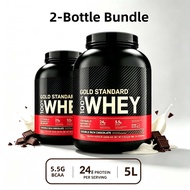 Bundle Gold Standard 100% Whey Protein 5 lbs +5 lbs (10 lbs) | Primary Isolate Source‑Protein Powder