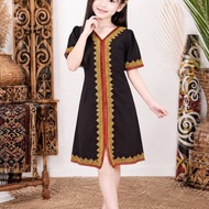 BORNEO DRESS BUDAK GIRL..20KG TO 38KG..4 YEARS UNTIL 9 YEARS