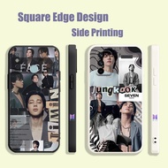 Casing For Huawei Y9 Prime 2019 Y6 Y6s P40 P30 Lite bts JungKook Seven bts Jimin Min face UHW07 Phone Case Square Edge