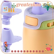 GREATESKOO 2pcs Water Bottle Silicone Mouthpiece, Water Bottle Accessories Soft Replacement Mouthpie
