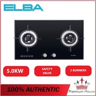 Elba 5KW Powerful Burner Built in Gas Cooker EGH-K8942G(BK) With Safety Valve