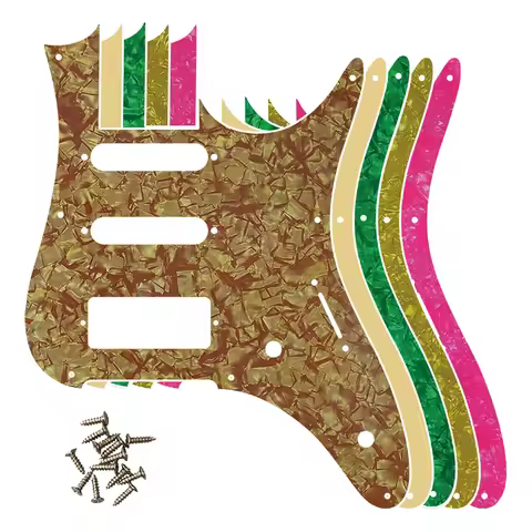 Fei Man - Custom Guitar Parts For Ibanez THBB10 Polyphia, Tim Henson, Pickguard Multicolor Options