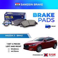 Sangsin Brake Pad Rear For MAZDA 3 BM42 -SP-1730