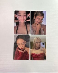 BLACKPINK DEADLINE 專輯泡泡摩奇預售特典小卡JENNIE JISOO ROSÉ LISA