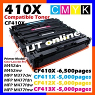 Compatible to HP HP410X CF410x CF411x CF412X CF413X Color LaserJet Pro M452dn M452dw M452nw MFP M477
