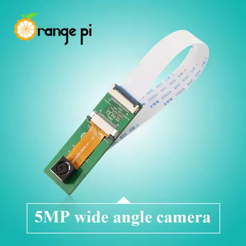 Orange Pi 5MP Camera OV5640 Auto Zoom With Wide-Angle Lens for Allwinner H3 Boards