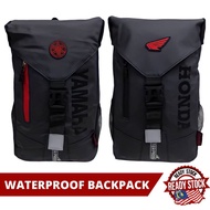 Waterproof backpack motor rider blackpack beg lelaki murah beg kalis air  beg silang lelaki  allback