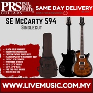 PRS SE McCarty 594 Singlecut Electric Guitar w/GigBag, Rosewood FB (McCarty594 / McCarty-594 )