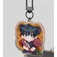 Jujutsu Kaisen Flower Keychain - Toji