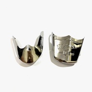 Wave Mudguard - Shiny Stainless Steel Front and Rear Mudguard Set for Wave 50/100/110 - Motorcycle A