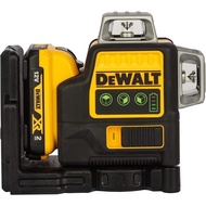 {UK} DEWALT Meratakan Sendiri Berbilang Talian 3 x 360 Darjah Laser Rasuk Hijau 12V MAX* dengan Bate