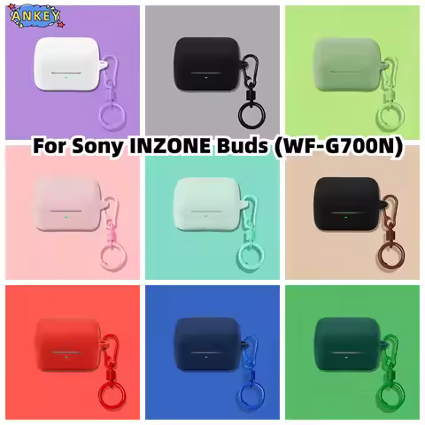 Compatible with Sony INZONE Buds (WF-G700N) Bluetooth Earphone Silicone Protective Case with Cute Co