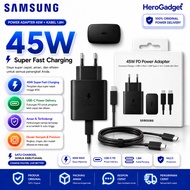 Samsung 45W Charger Super Fast Charging Power Adapter Type C Cable 5A