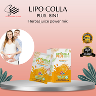 Lipo Colla Plus Slimming 8 in 1 Powdered Orange Juice Be Gorgeous 10 Sachet per Box Pangpa Buntis/pa