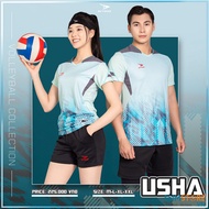 Bộ Quần Áo Bóng Chuyển Beyono Usha Màu Xanh Mint - Đồ bóng Chuyền Thể Thao Nam Nữ Mới Nhất