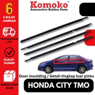 KOMOKO Honda City TMO Door moulding / Getah Luar Cermin Pintu