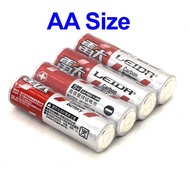 A21 AA LEIDA Carbon Battery AA *4pcs R6S R6 UM-3 U12 Dry batteries Super Heavy Duty Battery Ready St