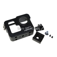 Gopro essories Aluminum Alloy Protective Shell Standard Frame Mount  Hoing Cover Frame for GoPro Hero3