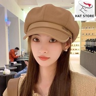 MinMin Luxury Style Beret Hat for Women with adjustable head size strap (P448HATStore)
