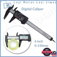 6 inch 0-150MM Carbon FIBERGLASS DIGITAL CALIPER Precise Tool