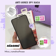 ANTI SCRATCH FULL ANTI SPYANTI INTIP FOR ANDROID XIAOMI 12C R.10 R.NOTE 10 4G R.NOTE 10 5G R.9 R.9A 