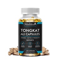 Mulittea Tongkat Ali Capsules 3450MG Increase Performance, Support Lean Muscle Growth, Natural Energy, Stamina &amp; Recovery For Men